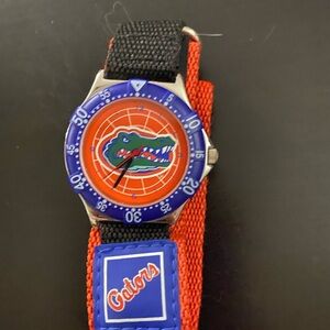 UF Florida Gators Mens Watch GATOR Moving Second Hand!